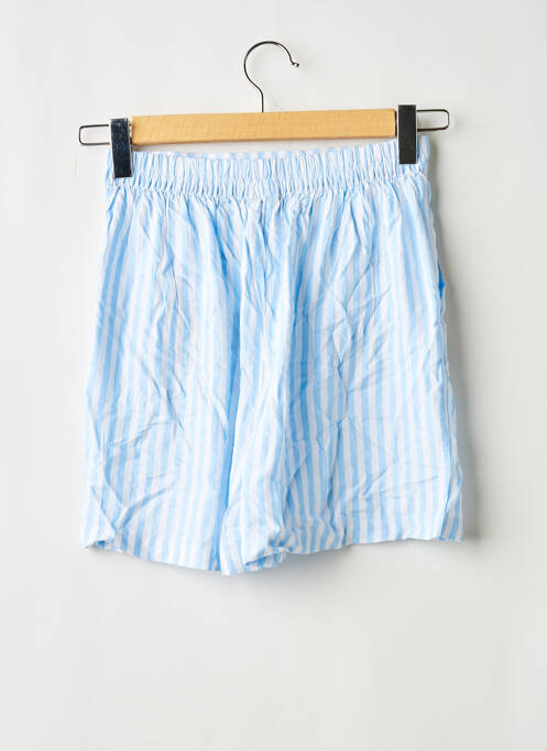Short bleu PIECES femme