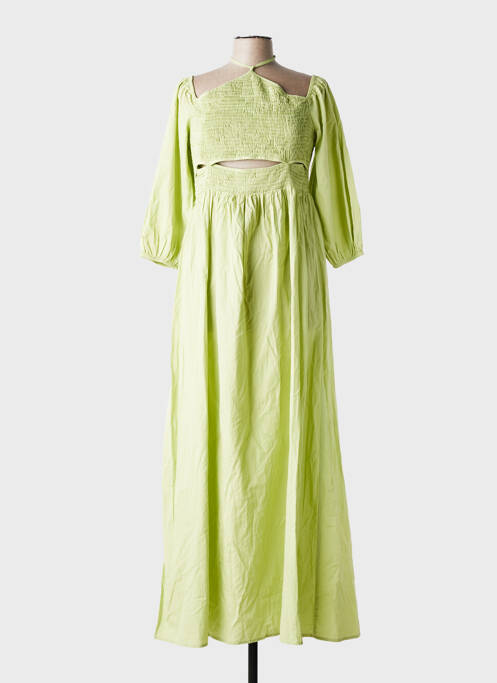 Robe longue vert VILA femme