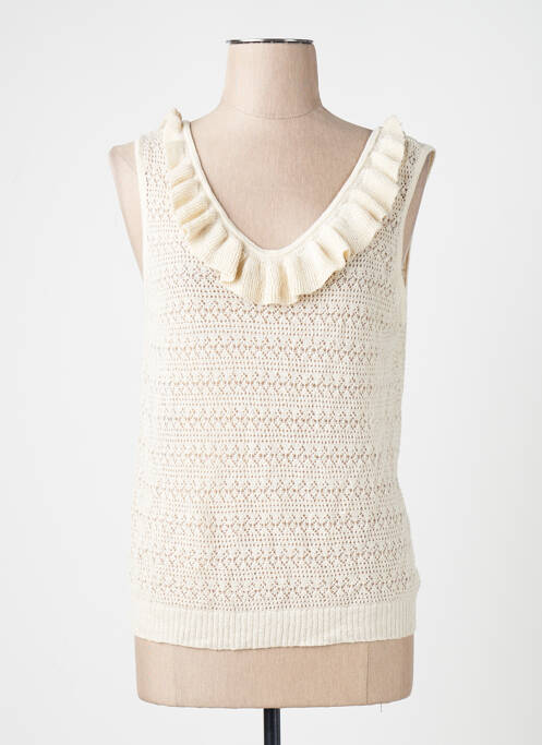 Blouse beige VERO MODA femme