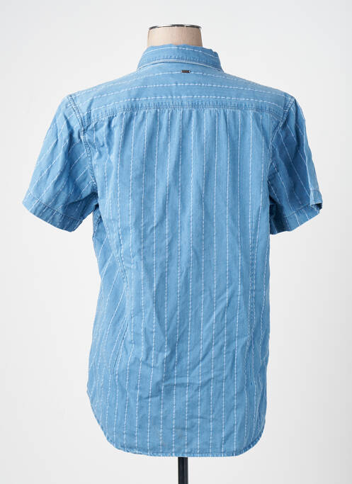 Chemise manches courtes bleu PETROL INDUSTRIES homme