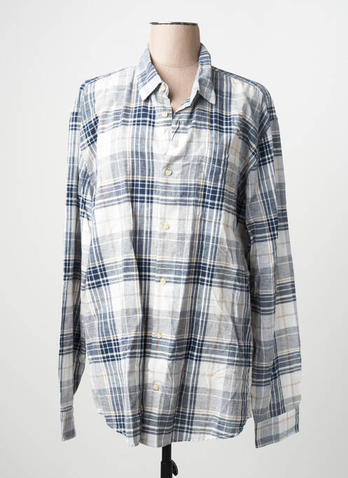 Chemise manches longues blanc JACK & JONES homme