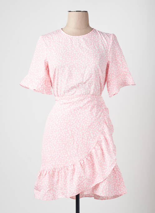 Robe courte rose VERO MODA femme