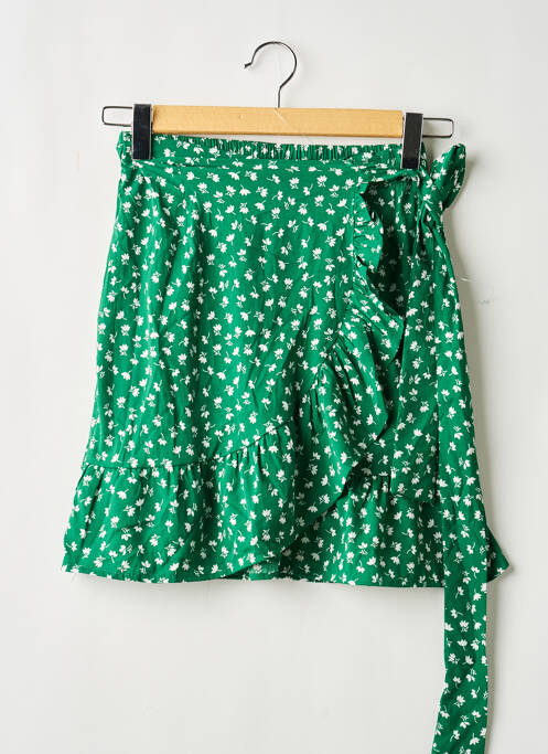 Jupe courte vert ONLY femme