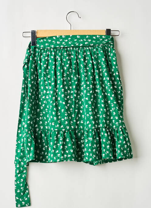 Jupe courte vert ONLY femme