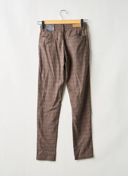 Pantalon droit marron BRUCE & BUTLER  homme