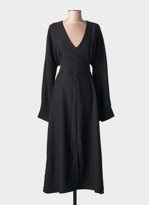 Robe longue noir ASTRID BLACK LABEL femme