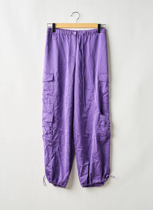 Pantalon cargo violet TALLY WEIJL femme