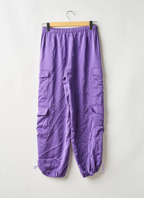 Pantalon cargo violet TALLY WEIJL femme