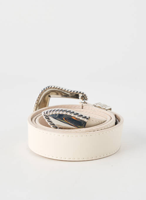 Ceinture beige MORGAN femme