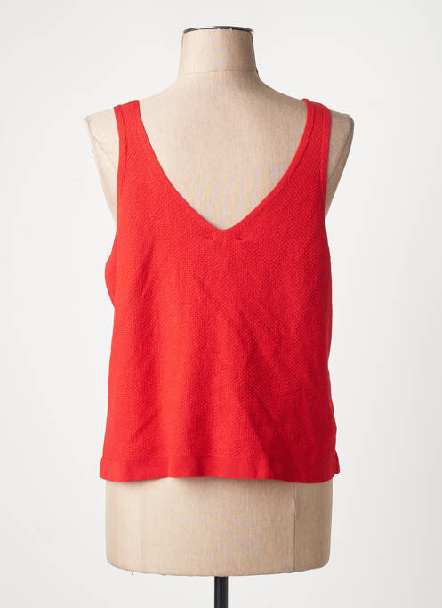 Débardeur rouge ASTRID BLACK LABEL femme