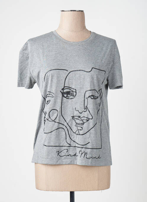 T-shirt gris VILA femme