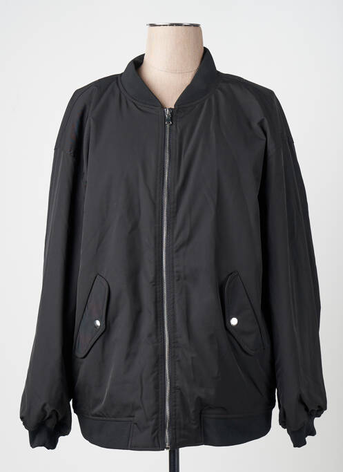 Blouson noir MANGO femme