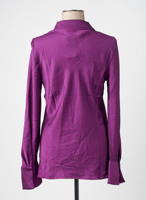 Chemisier violet MANGO femme