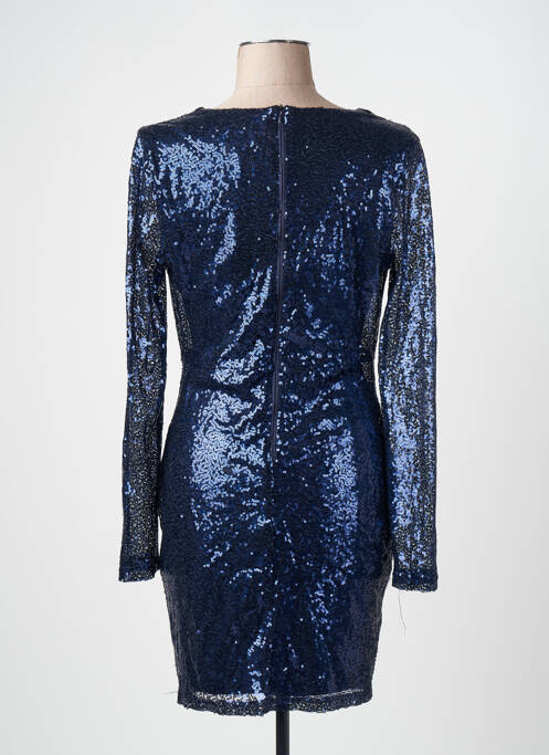 Robe mi-longue bleu NOOR BY NORA GHARIB femme