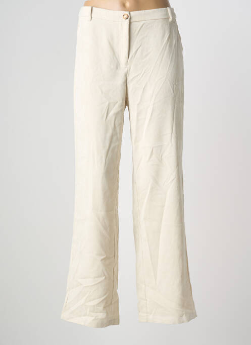 Pantalon droit beige VILA femme
