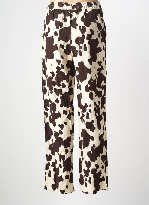 Pantalon cargo marron ASTRID BLACK LABEL femme