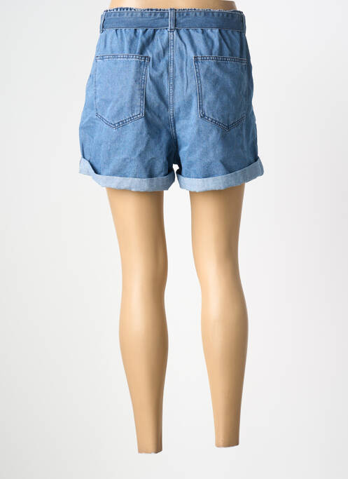 Short bleu JACQUELINE DE YONG femme
