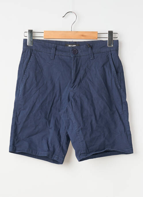 Short bleu ONLY&SONS homme
