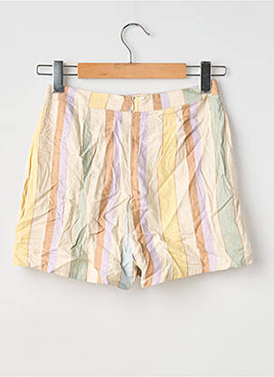 Jupe short jaune ONLY femme