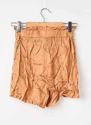 Short marron ONLY femme