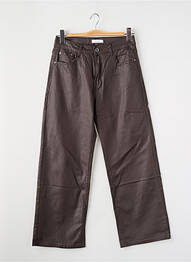 Pantalon droit marron SORBET femme