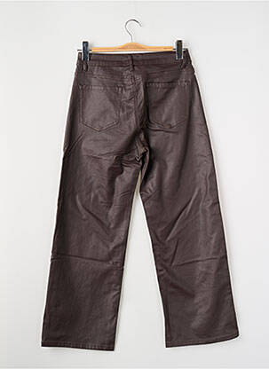 Pantalon droit marron SORBET femme