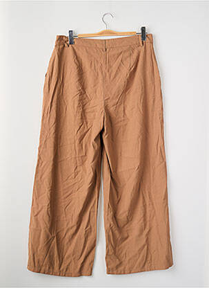 Pantalon droit marron JACQUELINE DE YONG femme