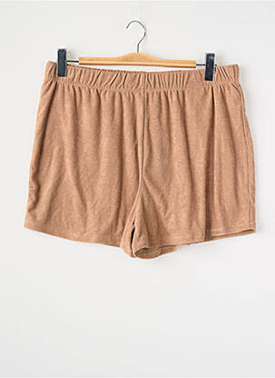Short marron ONLY femme