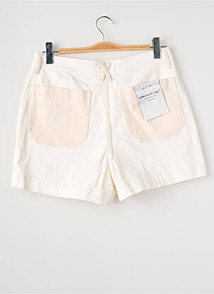 Short blanc ASTRID BLACK LABEL femme