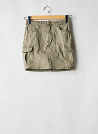 Jupe courte vert ONLY femme