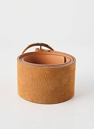 Ceinture marron PIECES femme