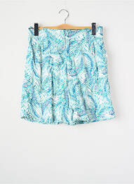 Jupe short bleu HAILYS femme
