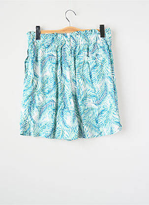 Jupe short bleu HAILYS femme