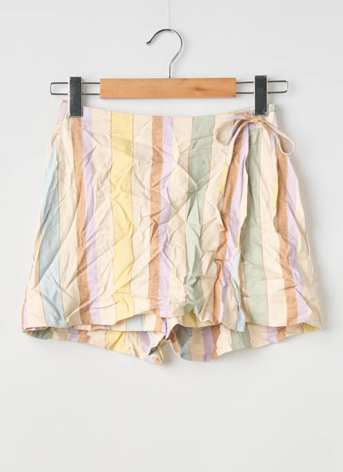 Jupe short jaune ONLY femme