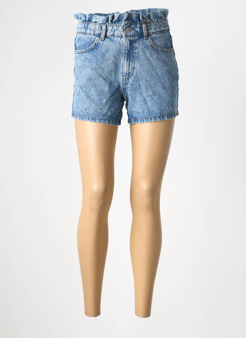 Short bleu JACQUELINE DE YONG femme
