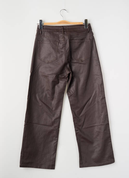 Pantalon droit marron SORBET femme