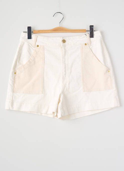 Short blanc ASTRID BLACK LABEL femme