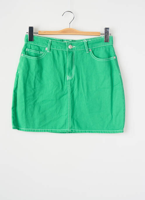 Jupe courte vert ONLY femme