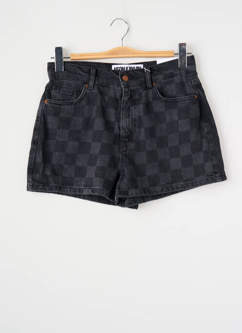 Short noir NEON & NYLON femme