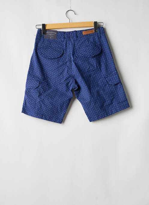 Bermuda bleu BRUCE & BUTLER  homme