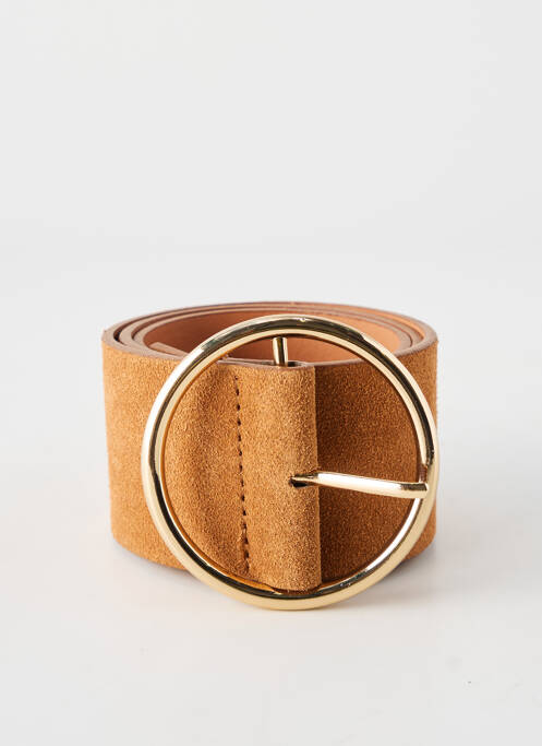 Ceinture marron PIECES femme