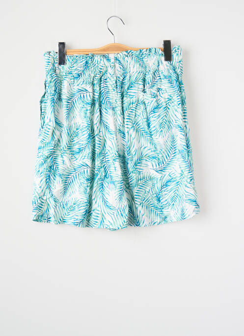 Jupe short bleu HAILYS femme