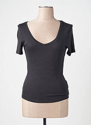 T-shirt noir HAILYS femme