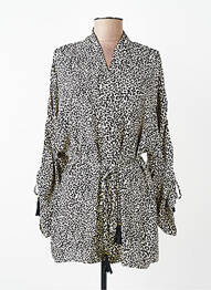 Chemisier noir GOLD & SILVER femme