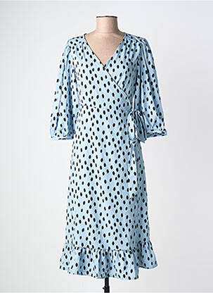 Robe longue bleu ONLY femme