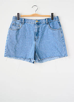Short bleu JACQUELINE DE YONG femme