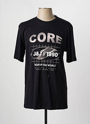 T-shirt noir JACK & JONES homme