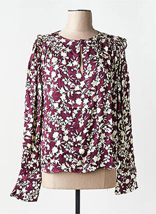 Chemisier rouge MANGO femme