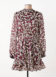 Robe courte rouge MANGO femme