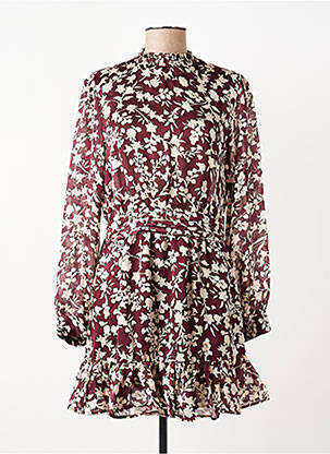 Robe courte rouge MANGO femme